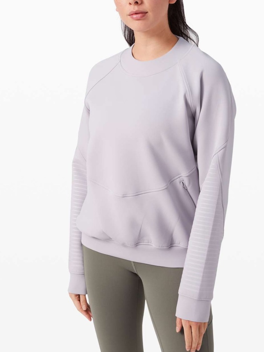 Lululemon • City Sweat Crew *Spacer • Size 6